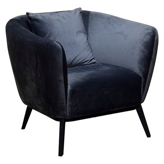Armchair Circle Velvet (90 x 80 x 76 cm)