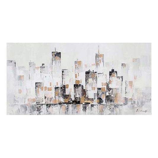 Città di pittura ad olio (140 x 4 x 70 cm)