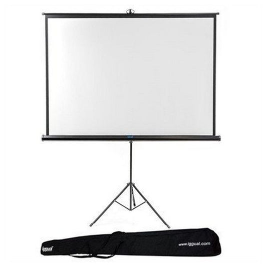 Schermo da parete con Treppiede + Borsa iggual PSITS180 180 x 180 cm
