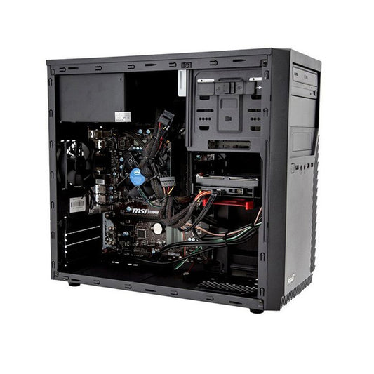 Desktop PC iggual PSIPCH413 i3-8100 8 GB RAM 120 GB SSD Black