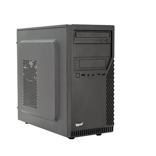 Desktop PC iggual PSIPCH423 i3-8100 8 GB RAM 1 TB HDD W10 Black