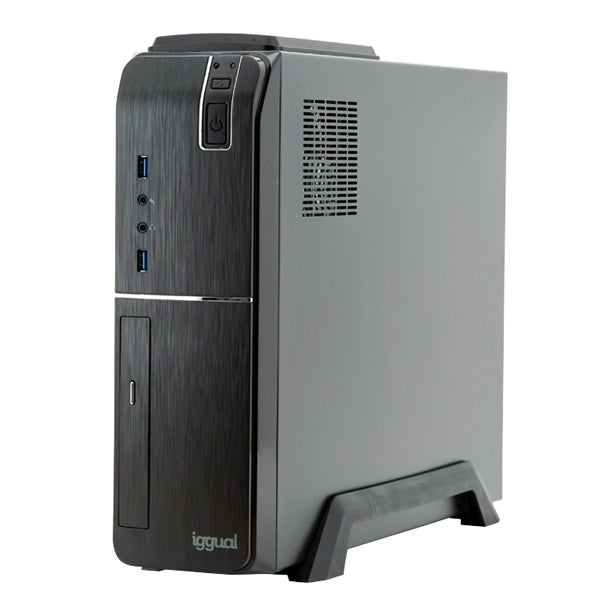 Desktop PC iggual PSIPC354 i7-9700 16 GB RAM 480 GB SSD W10 Black
