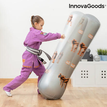 Sacco da Boxe Gonfiabile per Bambini con Supporto InnovaGoods