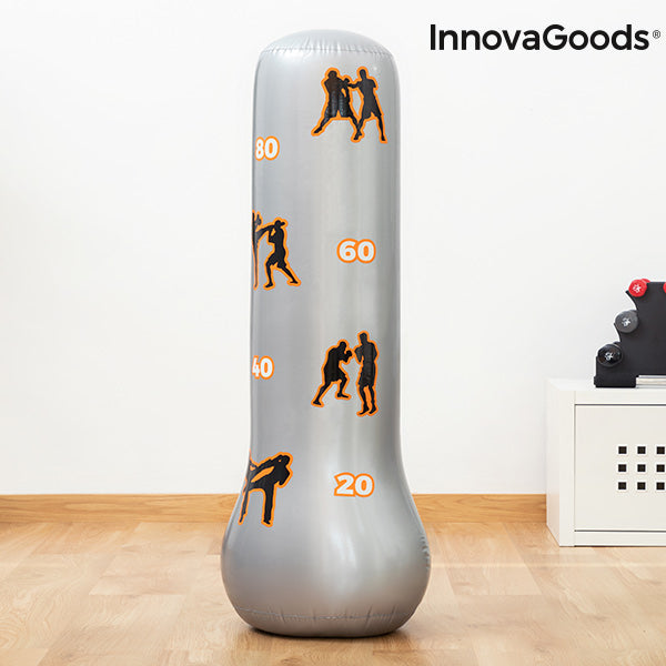 Sacco da Boxe Gonfiabile per Bambini con Supporto InnovaGoods