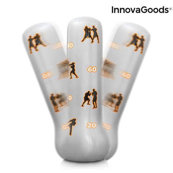 Sacco da Boxe Gonfiabile per Bambini con Supporto InnovaGoods