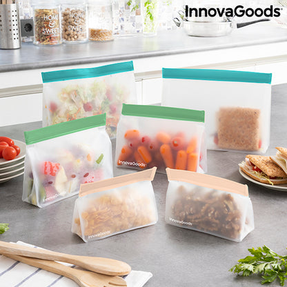 Set di Buste Ermetiche Riutilizzabili Zags InnovaGoods 6 Pezzi