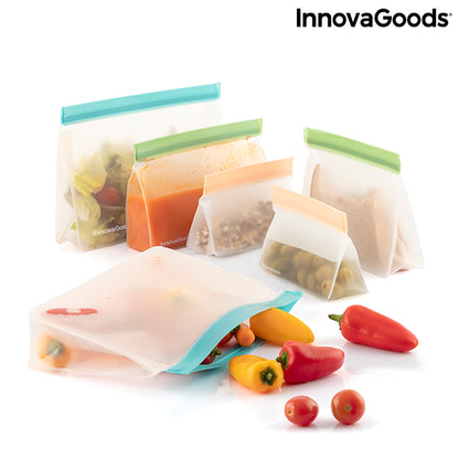 Set di Buste Ermetiche Riutilizzabili Zags InnovaGoods 6 Pezzi