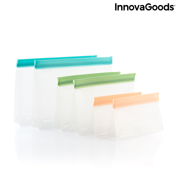 Set di Buste Ermetiche Riutilizzabili Zags InnovaGoods 6 Pezzi