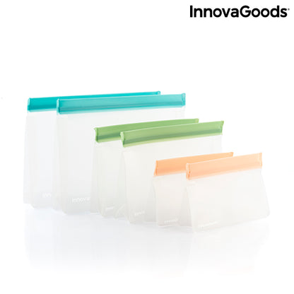 Set di Buste Ermetiche Riutilizzabili Zags InnovaGoods 6 Pezzi