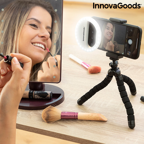 Rechargeable Selfie Ring Light Instahoop InnovaGoods
