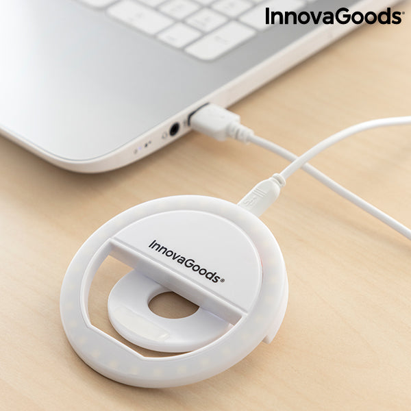 Rechargeable Selfie Ring Light Instahoop InnovaGoods
