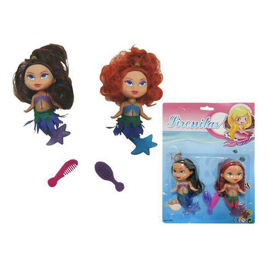 Dolls Set Little Mermaids (2 uds)