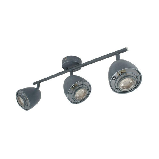 Ceiling Light Ledkia Maya 3 Grey 50 W (85x160x450 mm)