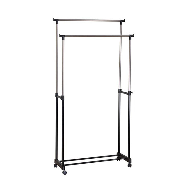Coat Stand with Wheels Solutions 2 Bars