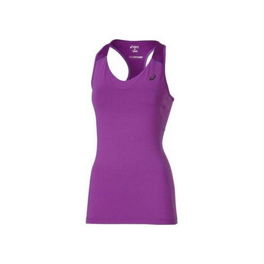 Tank Top Women Asics Racerback Tank Purple