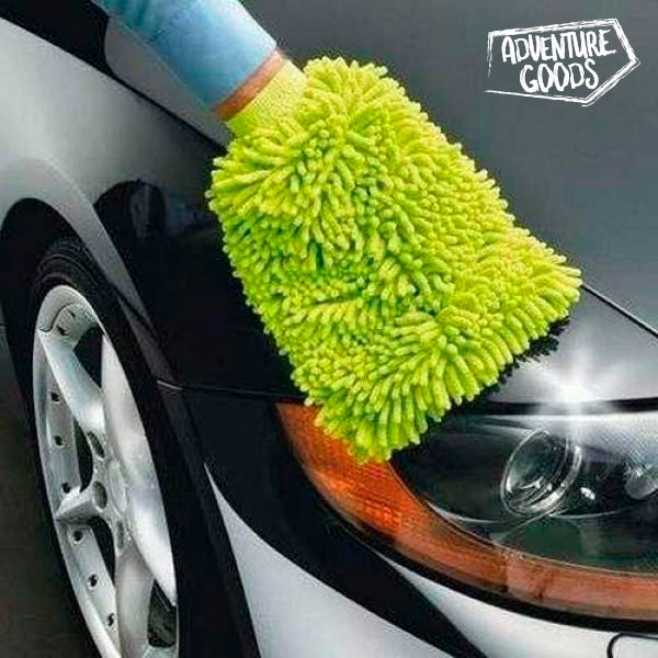 Guanto per autolavaggio in microfibra