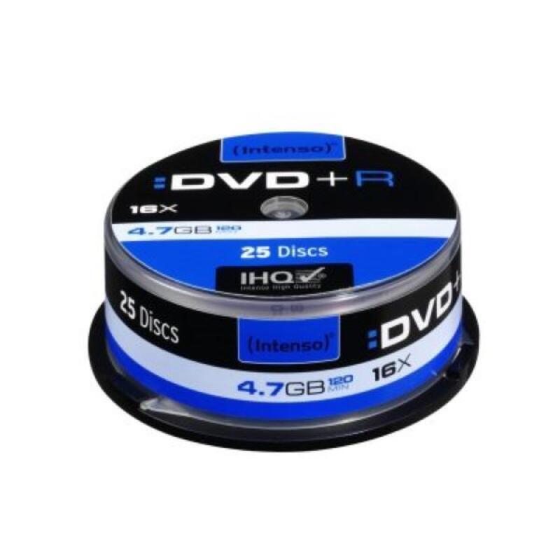 DVD+R INTENSO 4111154 16x 4,7 GB 25 pz.
