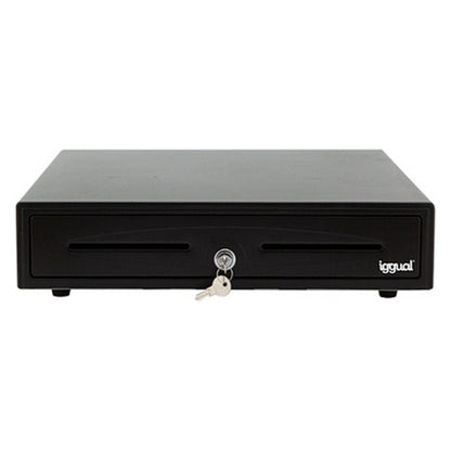 Cash Register Drawer iggual IRON-50 Black