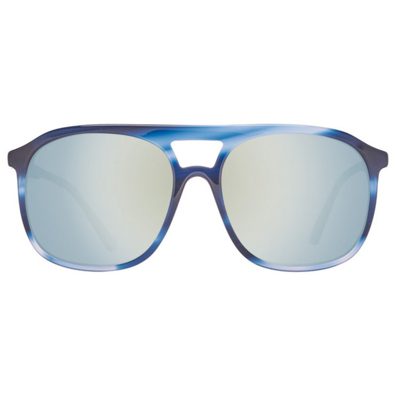 Men's Sunglasses Helly Hansen HH5019-C03-55 Blue (ø 55 mm)