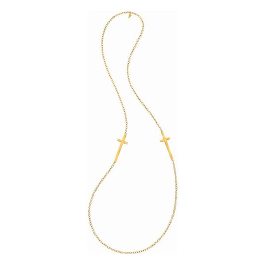 Ladies'Necklace Folli Follie 1N13T005Y (45 cm)