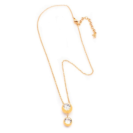 Ladies'Necklace Folli Follie 3N2T039RC (25 cm)