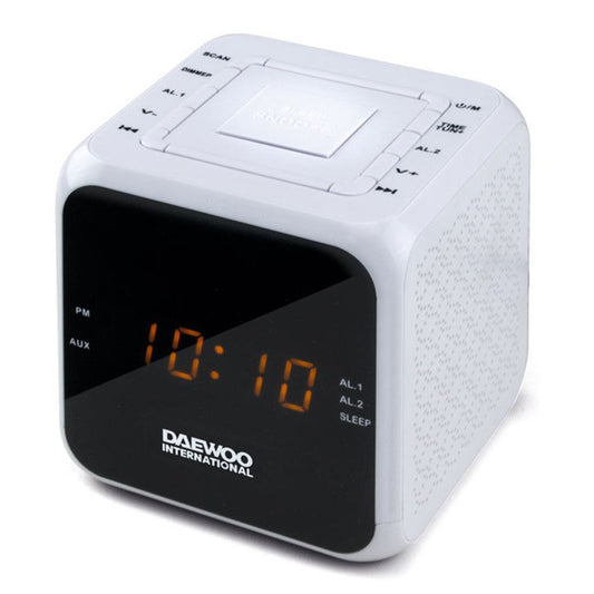 Radiosveglia Daewoo DCR-450 Bianca