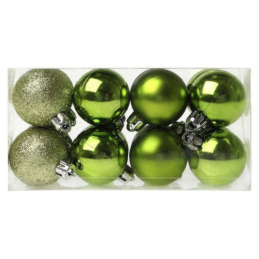 Christmas Baubles Christmas Planet 6479 4 cm (16 uds) Green