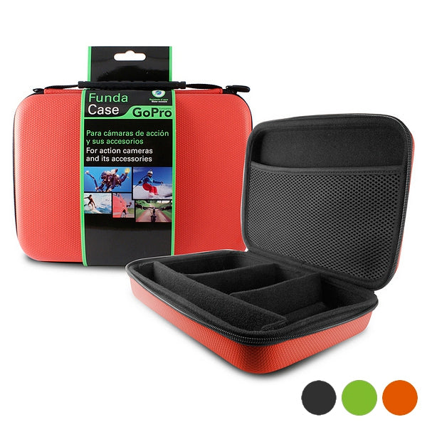 Custodia Rigida per Fotocamera Sportiva KSIX (24 x 17,5 x 5 cm)