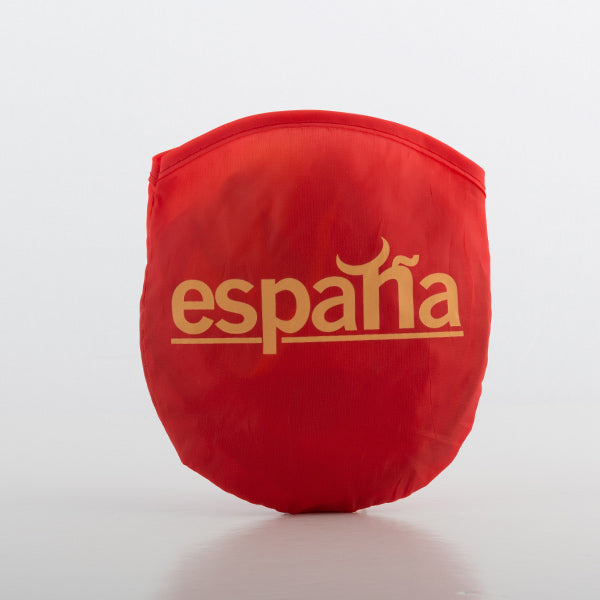Cappello pieghevole con bandiera spagnola