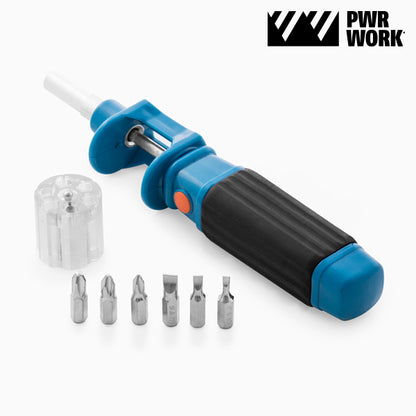 360/6 Screwlett Screwdriver with Tips Dispenser