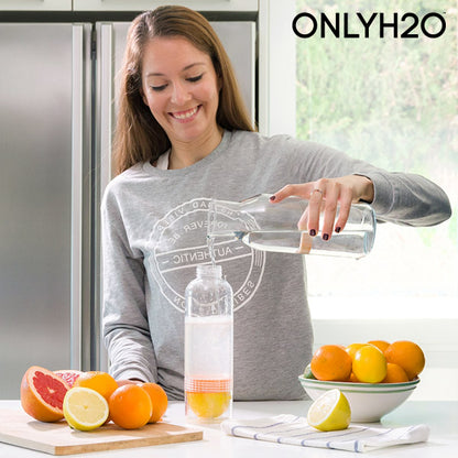 Sensations Juicer Citrus Fruit Infusion Bottle with Juicer