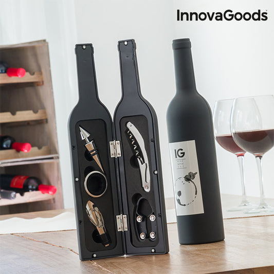 Set Bottiglia Vino InnovaGoods (5 Pezzi)