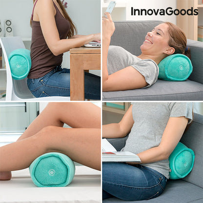 InnovaGoods Cylindrical Massaging Pillow
