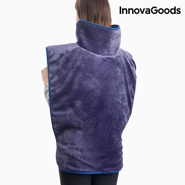 InnovaGoods Electric Pad for Neck, Shoulders & Back 60 x 90 cm 100W Indigo