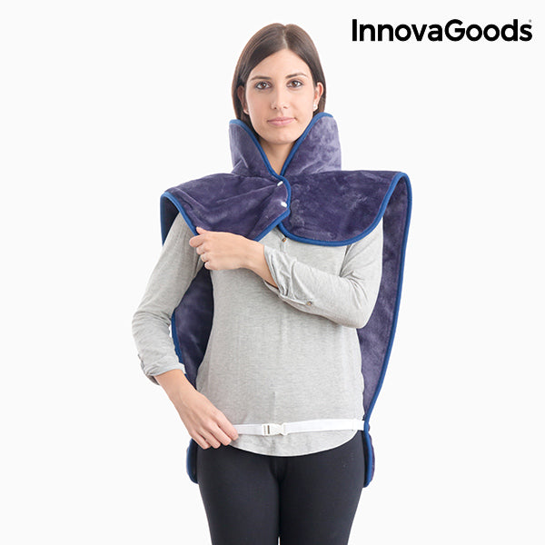 InnovaGoods Electric Pad for Neck, Shoulders & Back 60 x 90 cm 100W Indigo