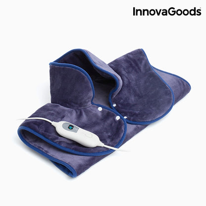 InnovaGoods Electric Pad for Neck, Shoulders & Back 60 x 90 cm 100W Indigo