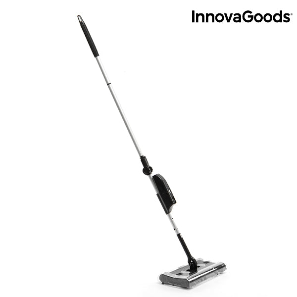 InnovaGoods Rectangular Electric Broom 7.2 V 700 mAh Black Grey