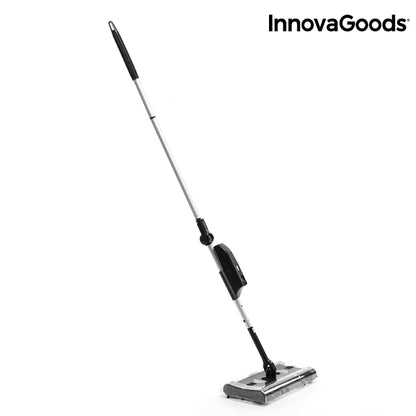 InnovaGoods Rectangular Electric Broom 7.2 V 700 mAh Black Grey