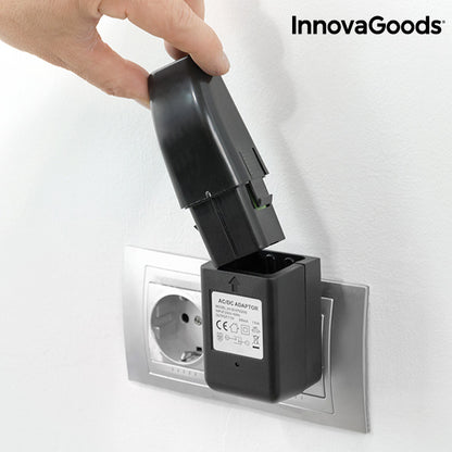 InnovaGoods Rectangular Electric Broom 7.2 V 700 mAh Black Grey