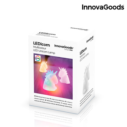InnovaGoods LEDicorn Multicolour Unicorn Lamp
