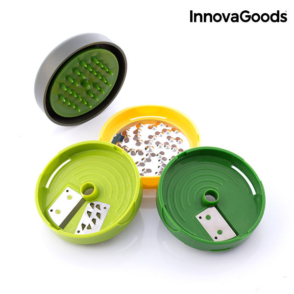 InnovaGoods FoodTube Spiralizer and Grater with Recipe Book