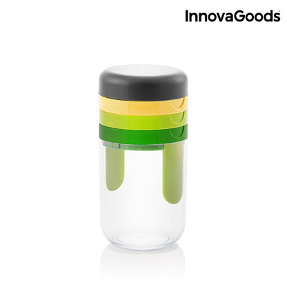 InnovaGoods FoodTube Spiralizer and Grater with Recipe Book