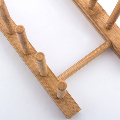 Scolapiatti in legno