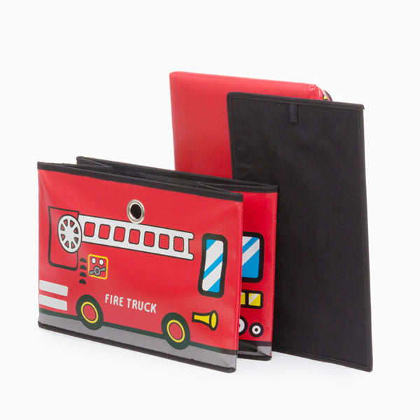 Bus Junior Knows Fold-up Toy box