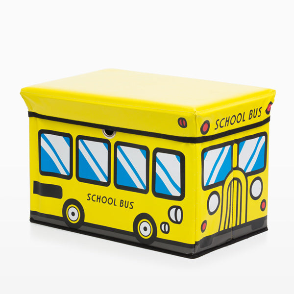 Bus Junior Knows Fold-up Toy box