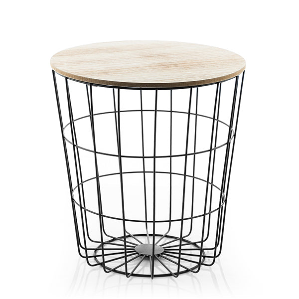 Oh My Home Basket Side Table