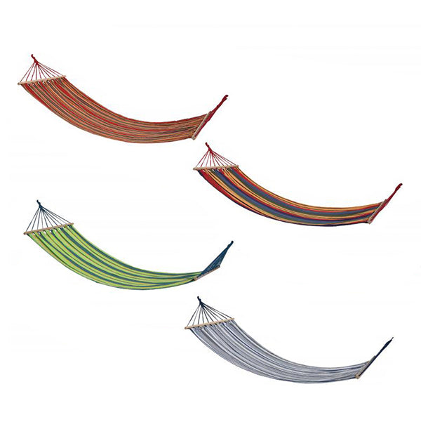 Adventure Goods Multicoloured Hanging Hammock