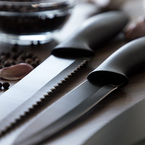 Black Style Knife Set (5 Pieces)