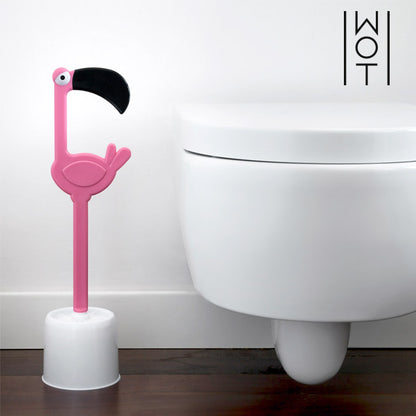 Wagon Trend Flamingo Toilet Brush