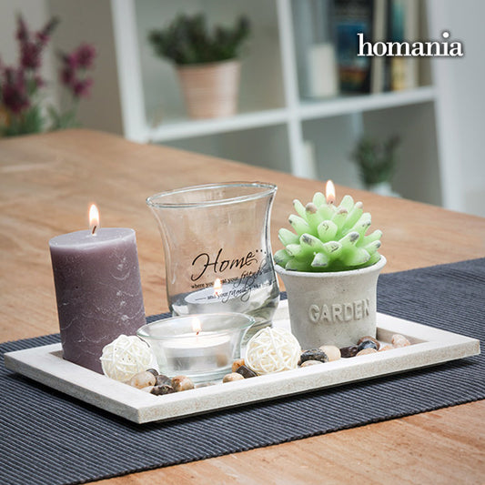 Candles & Garden Homania Centrepiece